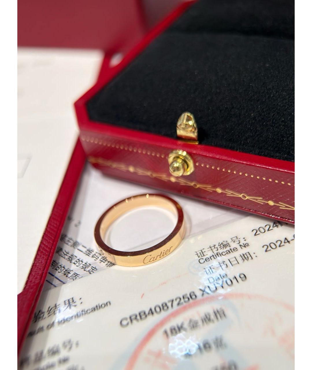 CARTIER Золотое кольцо из розового золота, фото 4