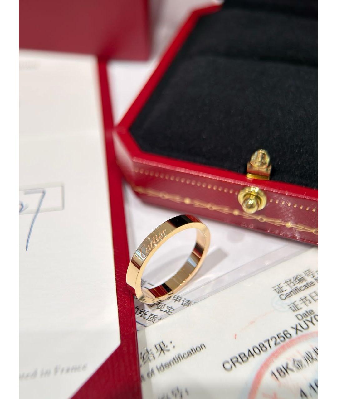 CARTIER Золотое кольцо из розового золота, фото 8