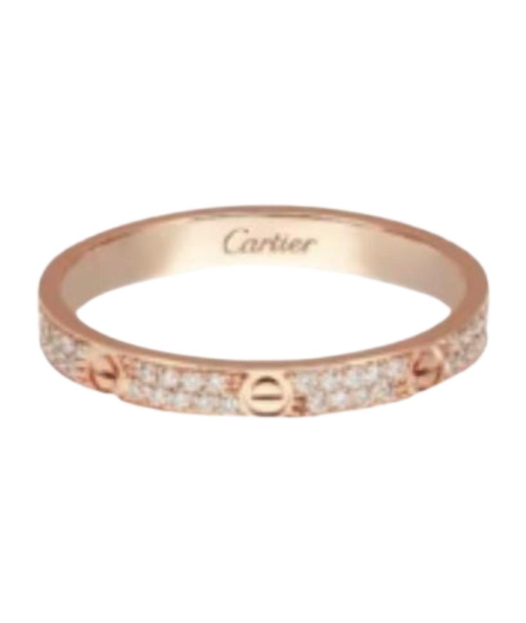 CARTIER Золотое кольцо из розового золота, фото 1