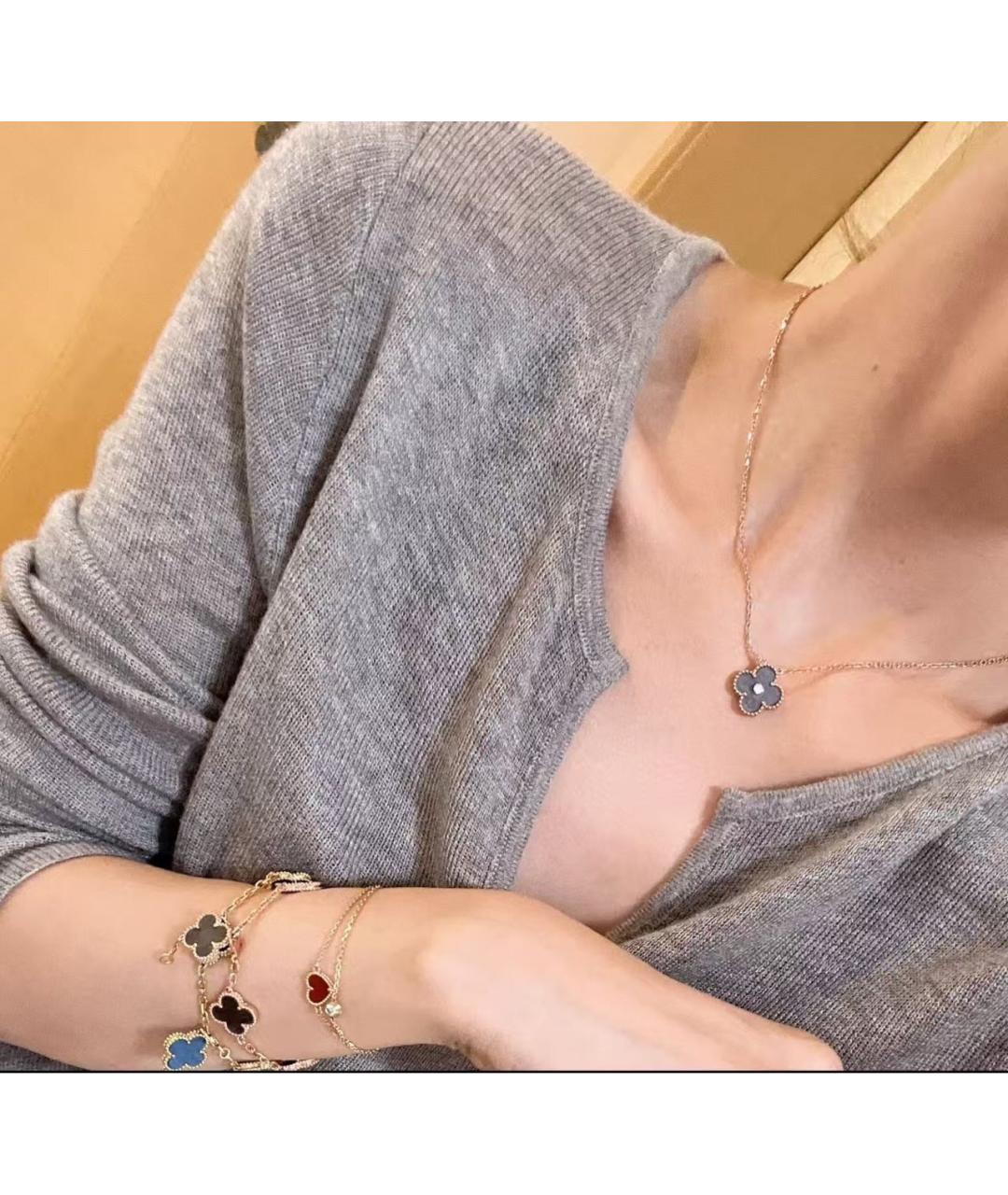 VAN CLEEF & ARPELS Золотое колье из розового золота, фото 8