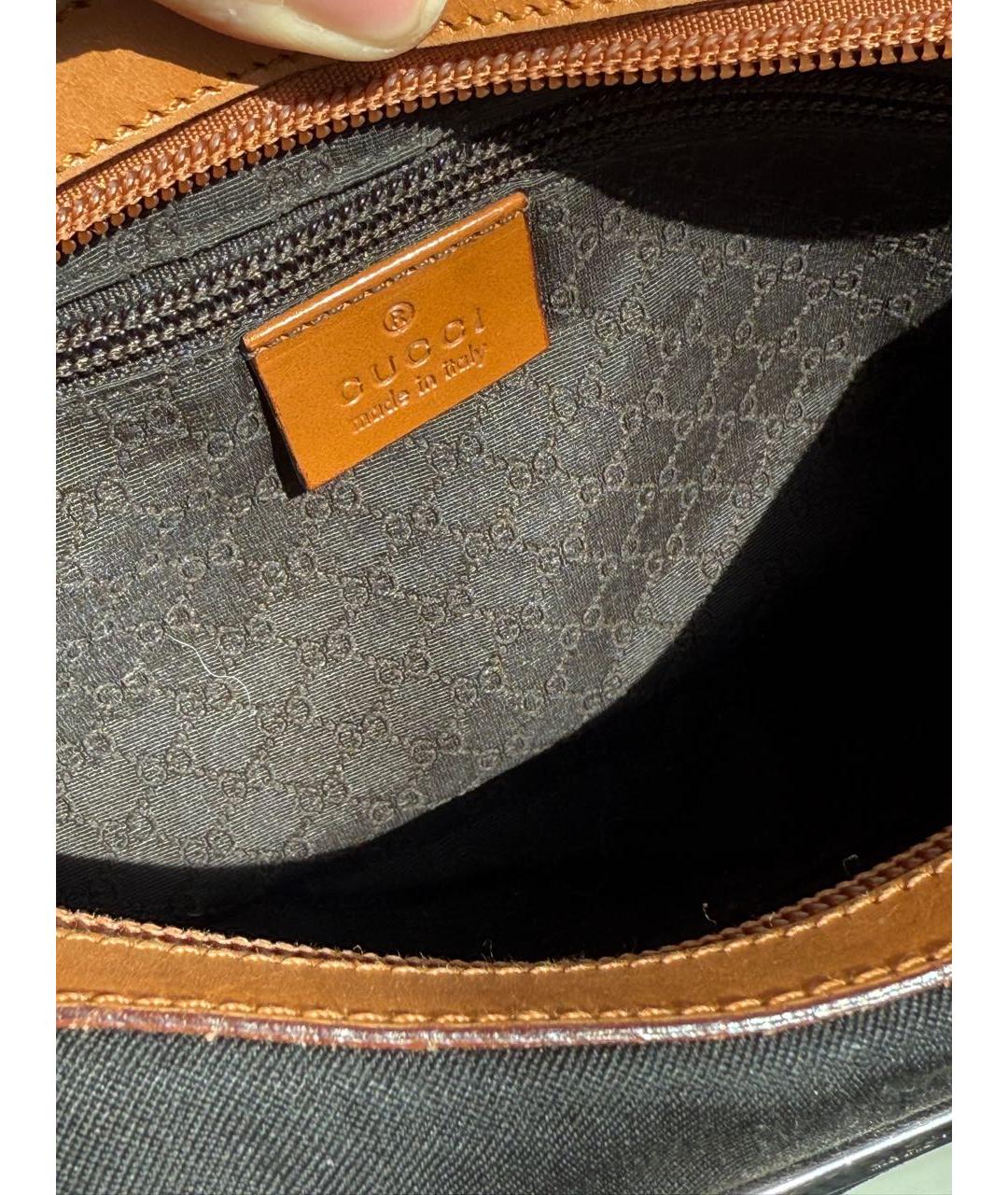 GUCCI Черная сумка через плечо, фото 6