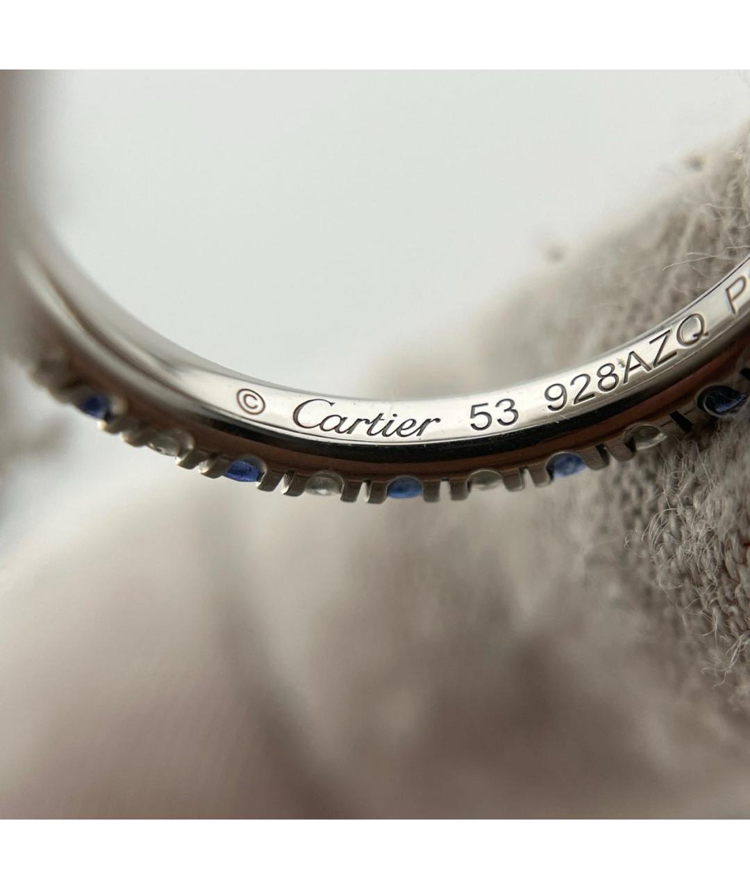 CARTIER Серебряное кольцо из белого золота, фото 6