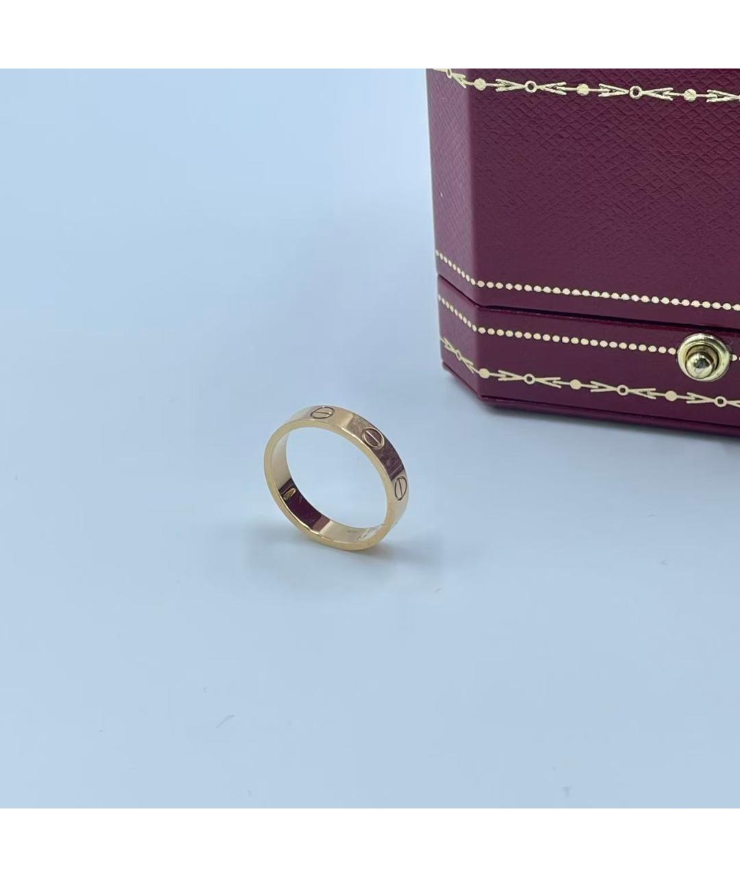 CARTIER Золотое кольцо из розового золота, фото 4