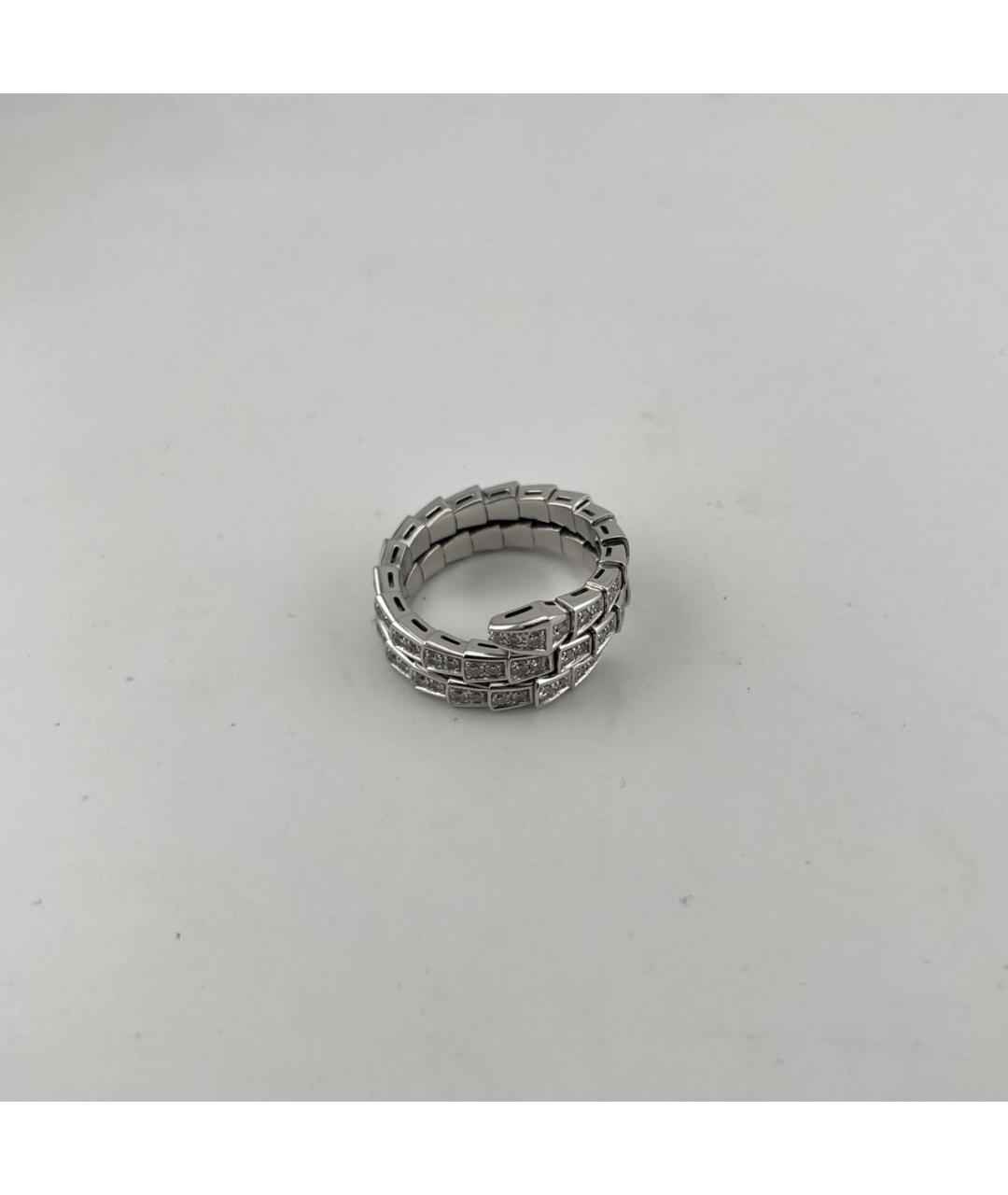 BVLGARI Серебряное кольцо из белого золота, фото 7