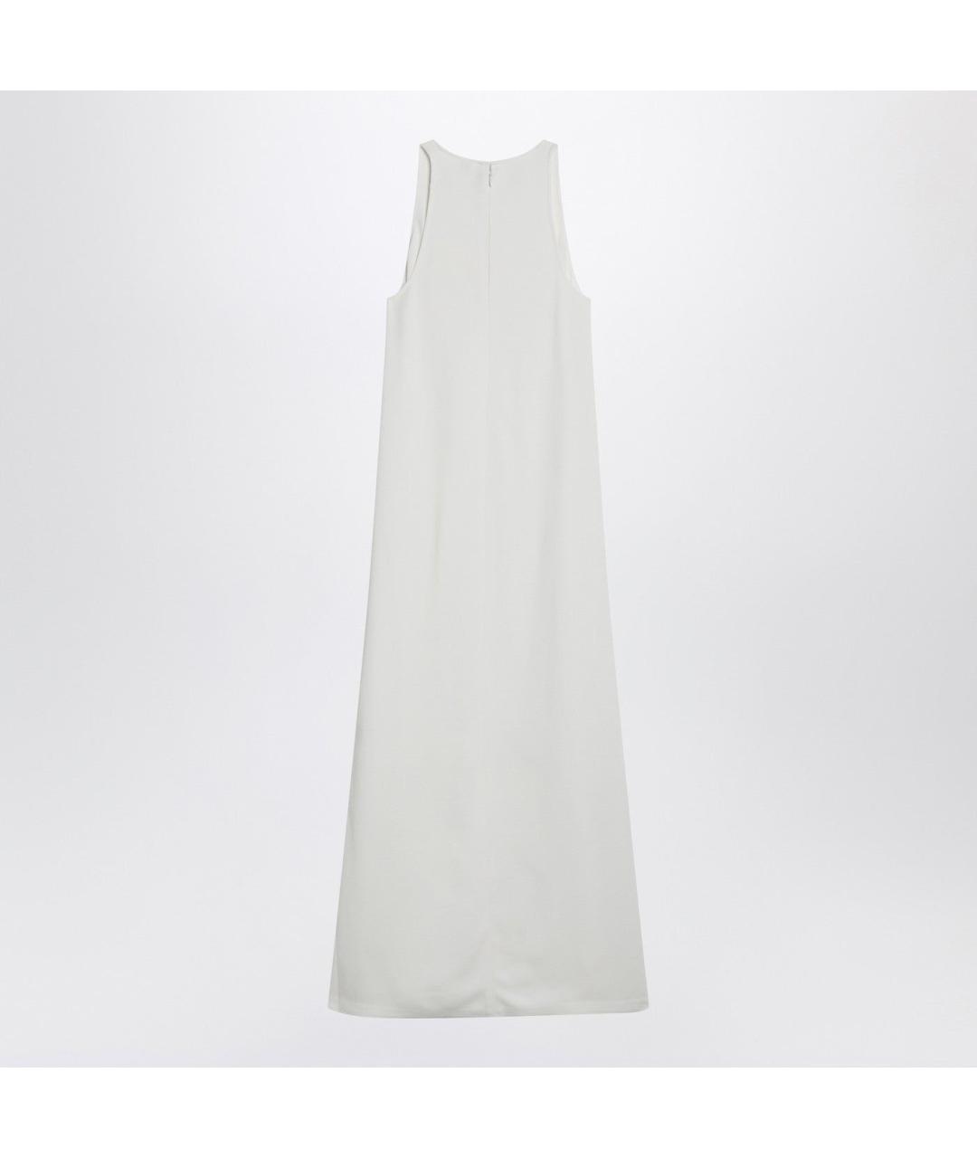 TOTEME Белое вискозное повседневное платье, фото 2