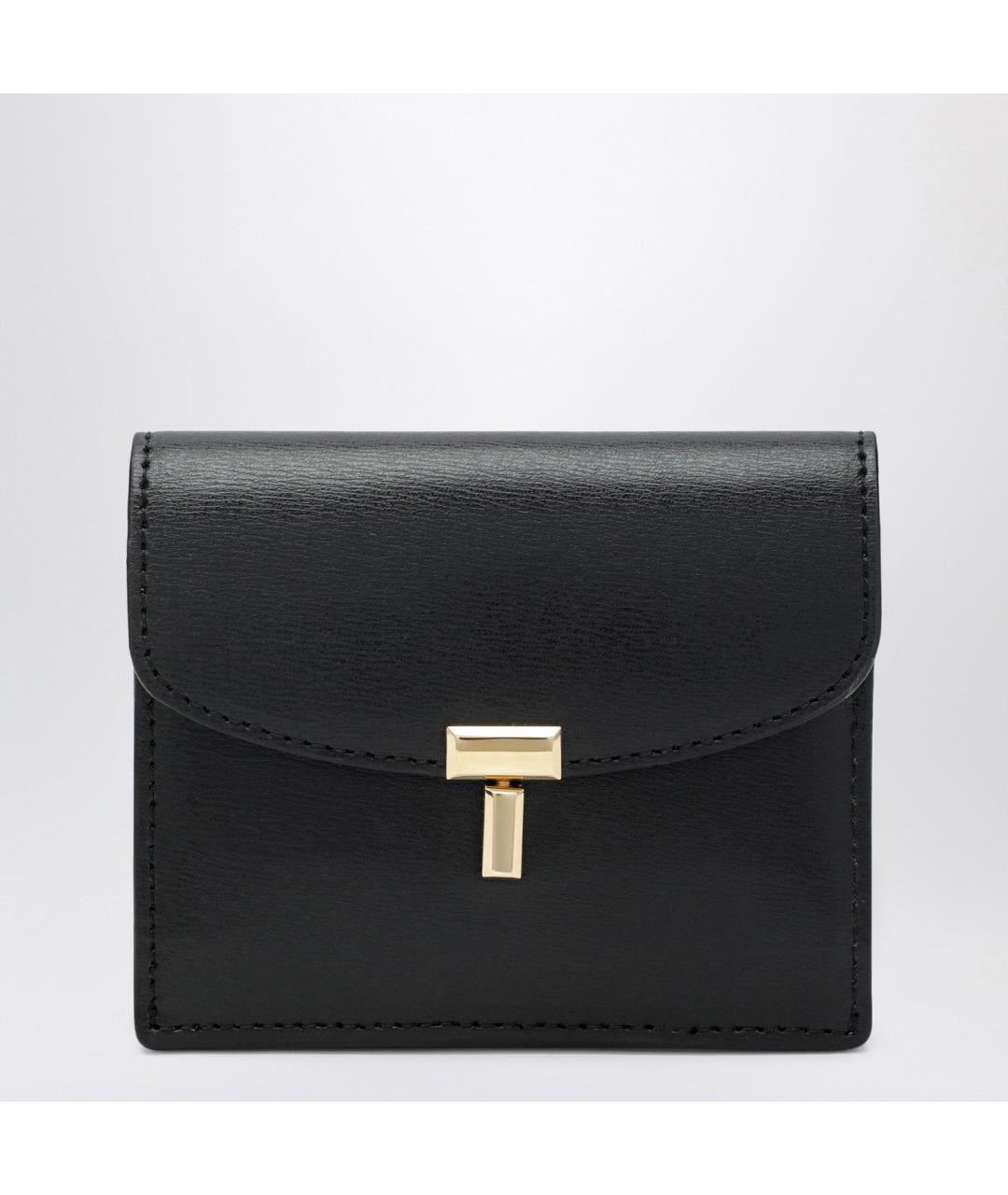 TOTEME Черный кожаный кардхолдер, фото 3