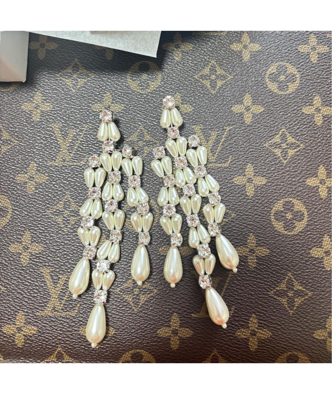 SIMONE ROCHA Белые серьги, фото 4