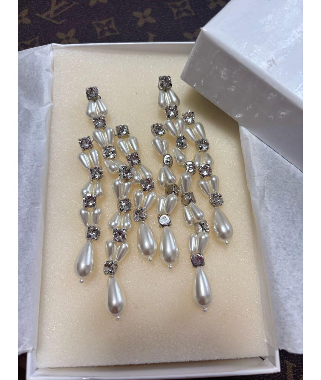 SIMONE ROCHA Белые серьги, фото 2