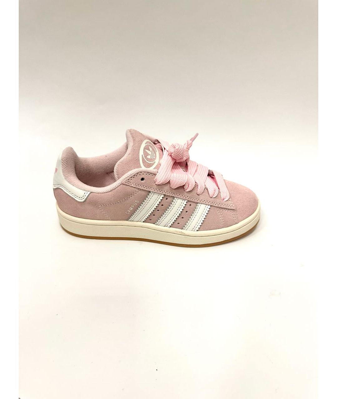 ADIDAS Розовые замшевые кеды, фото 5