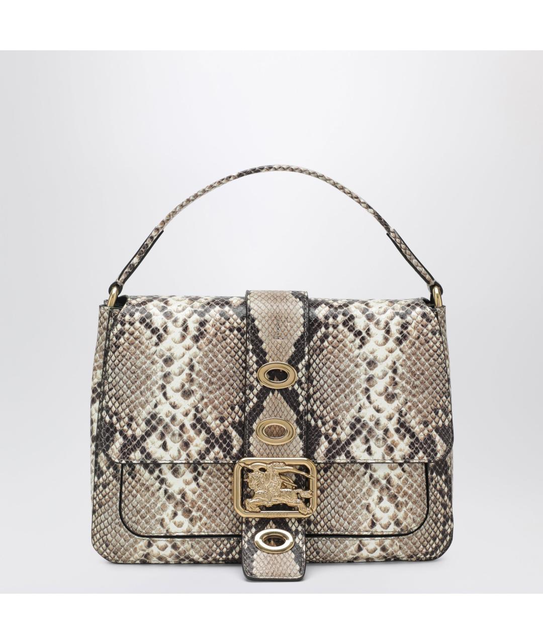 BURBERRY Мульти кожаная сумка с короткими ручками, фото 3