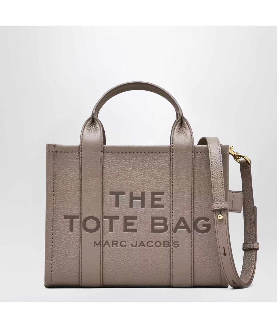 MARC JACOBS Серая кожаная сумка тоут, фото 3