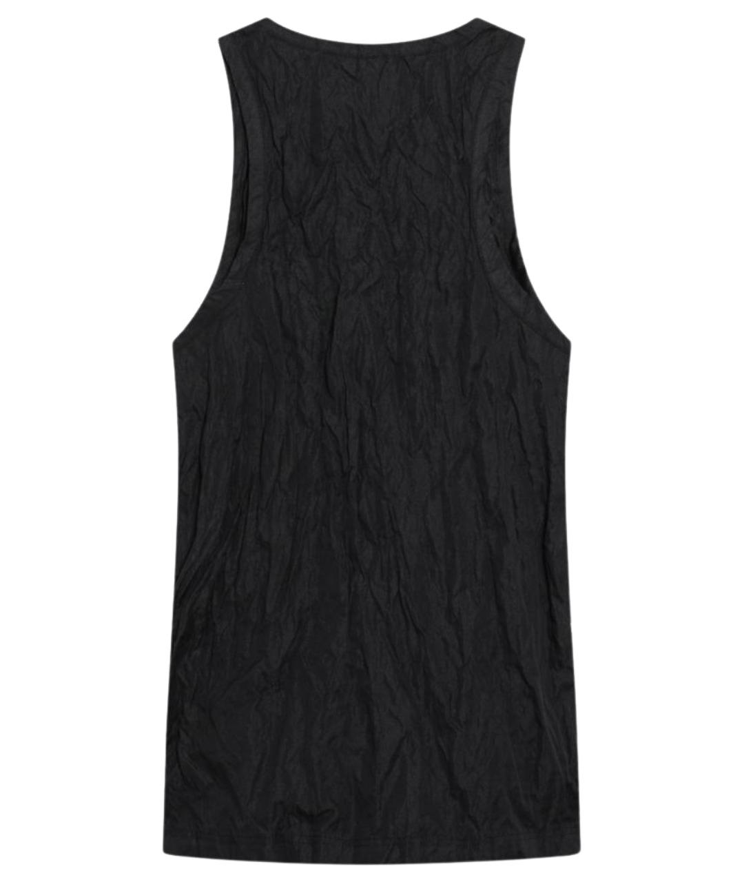 TOTEME Черная хлопковая майка, фото 2