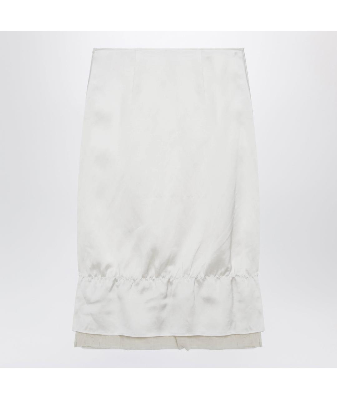 TOTEME Белая юбка миди, фото 2