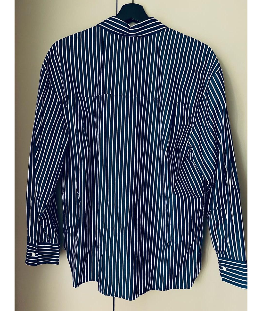 IRO Темно-синяя хлопковая рубашка, фото 2