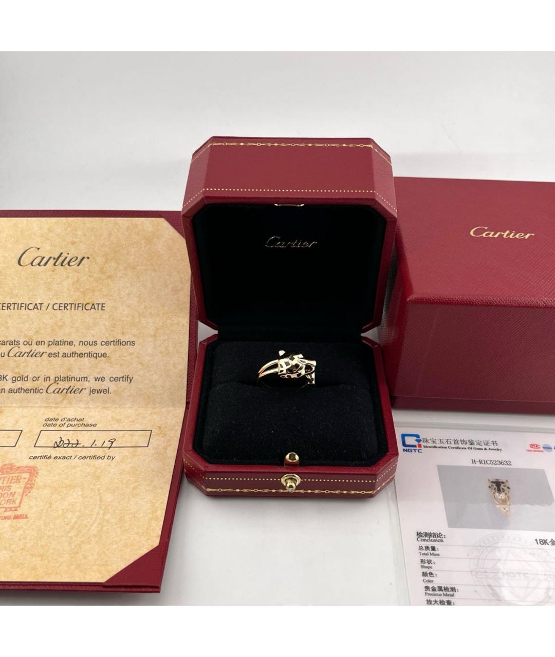CARTIER Золотое кольцо из розового золота, фото 3