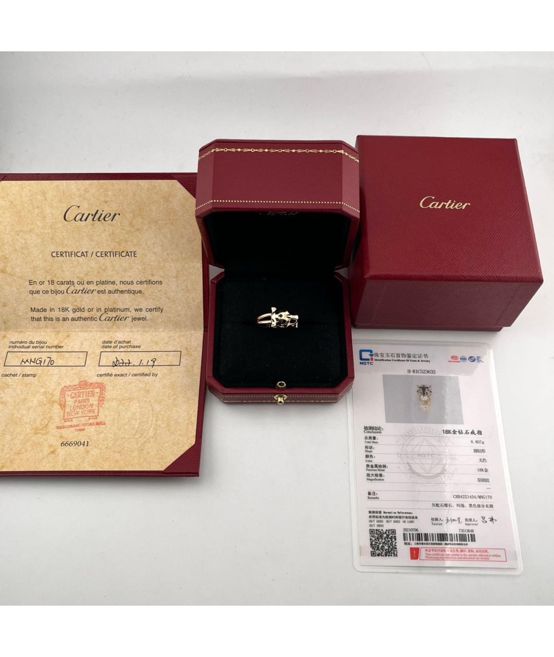 CARTIER Золотое кольцо из розового золота, фото 2