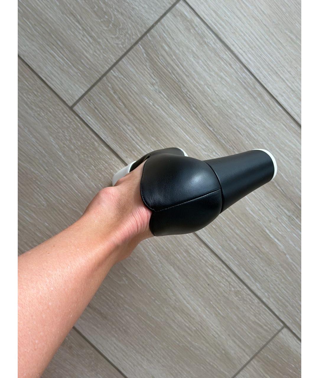 CHANEL Черные кожаные туфли, фото 3