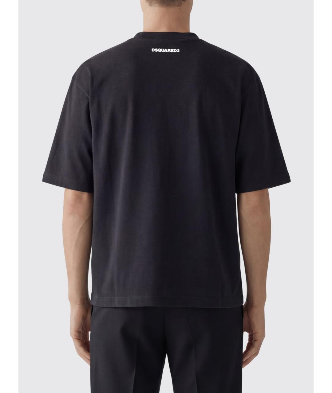 DSQUARED2 Черная футболка, фото 2