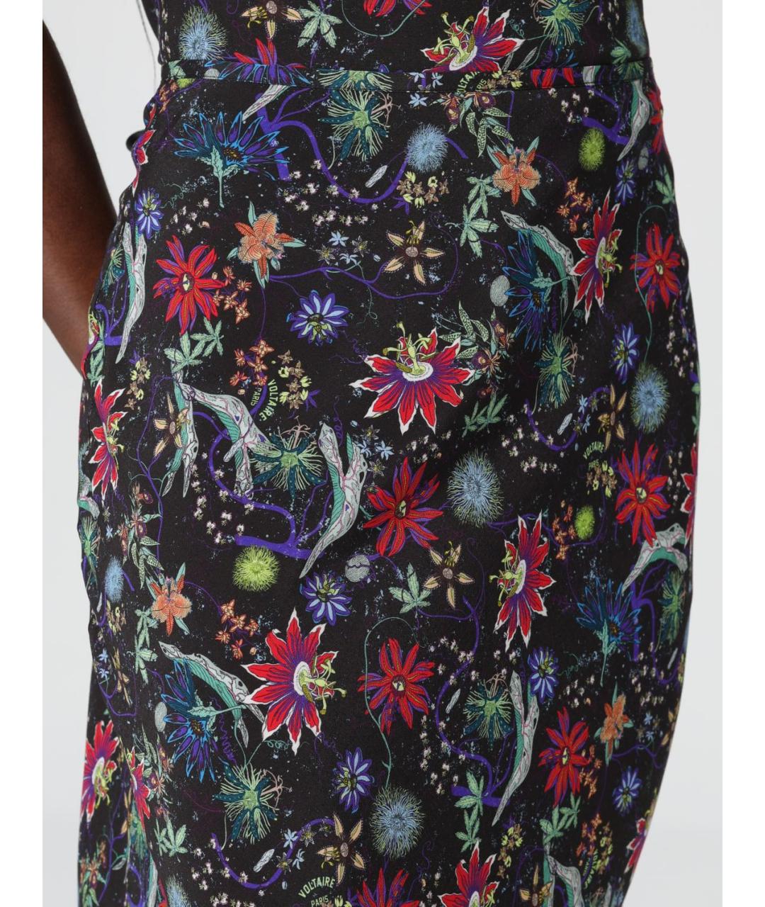 ZADIG & VOLTAIRE Мульти юбка миди, фото 4