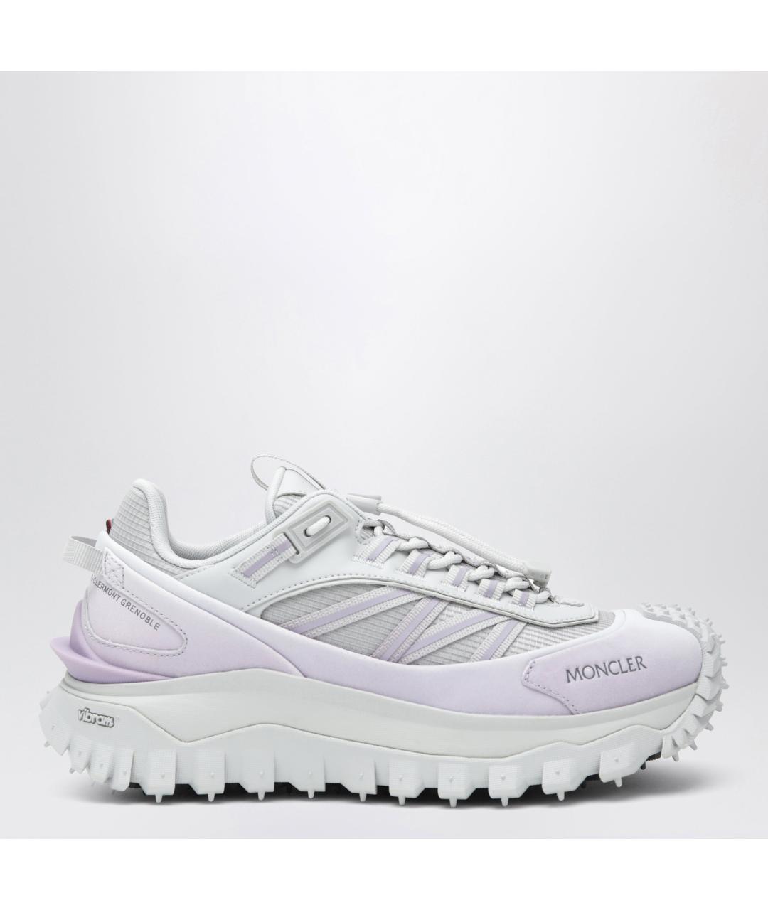 MONCLER Белые синтетические кроссовки, фото 3