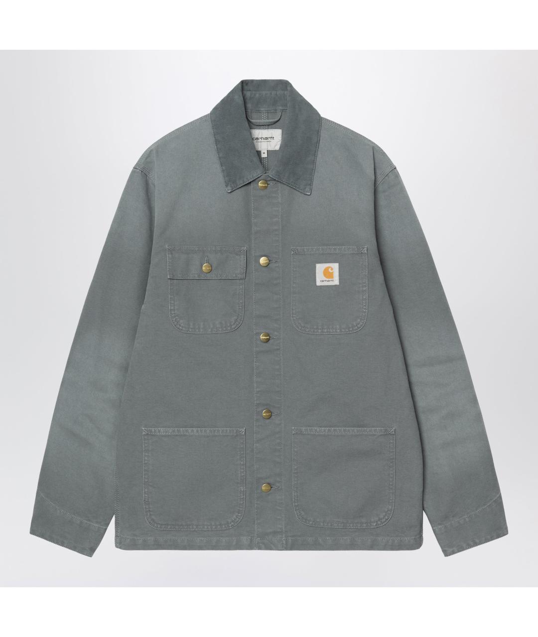 CARHARTT WIP Синяя хлопковая куртка, фото 3