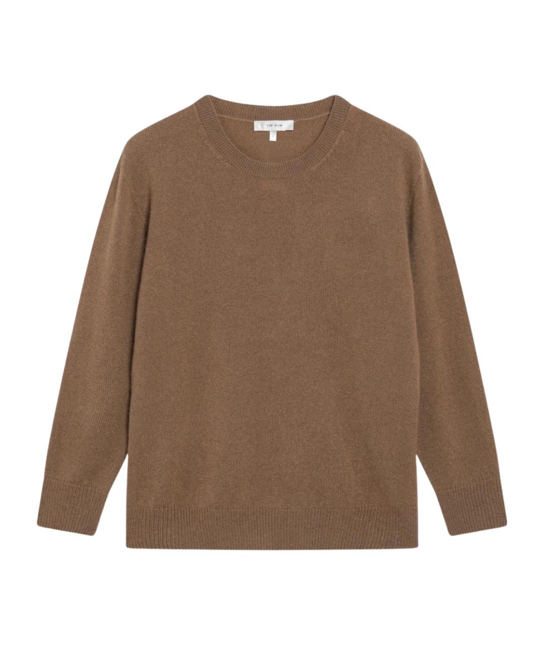 THE ROW Бежевый кашемировый джемпер / свитер, фото 1