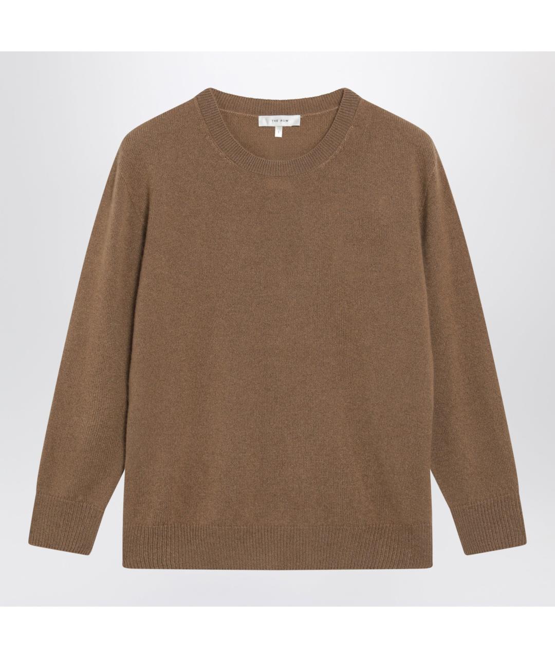 THE ROW Бежевый кашемировый джемпер / свитер, фото 3