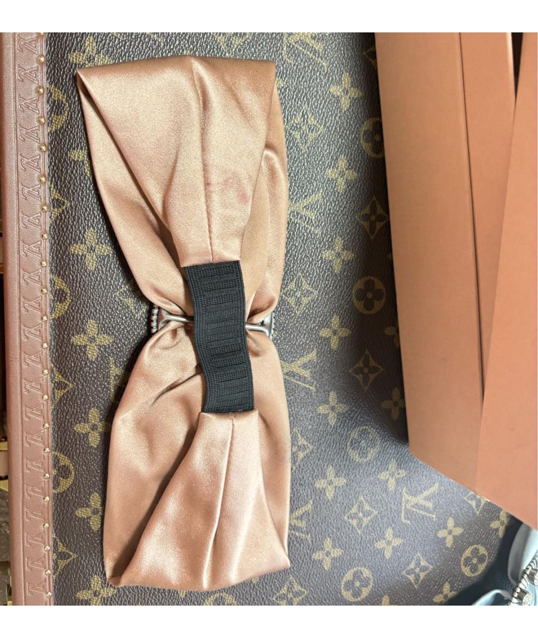 MIU MIU Бежевая повязка, фото 3