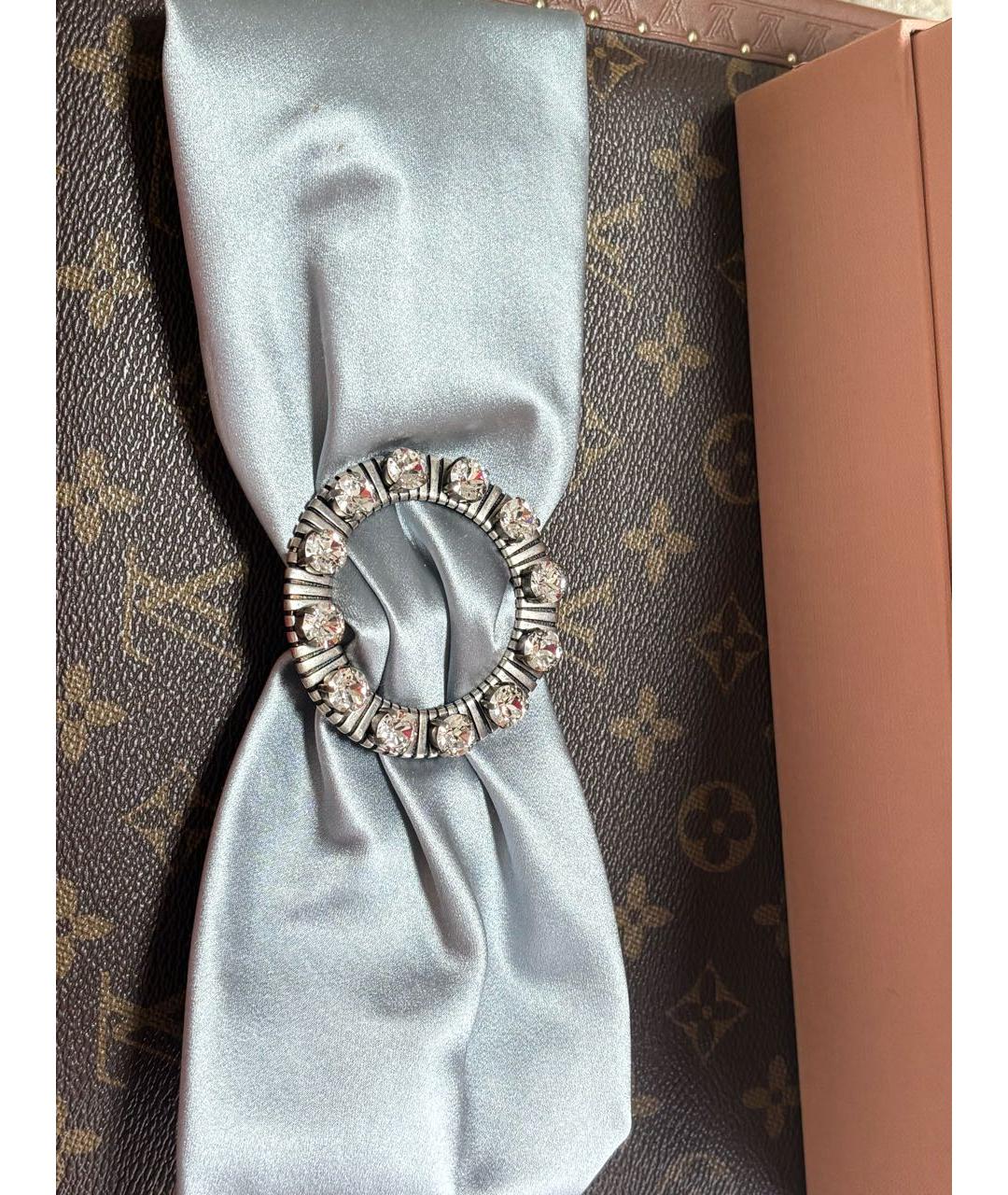 MIU MIU Серая повязка, фото 4