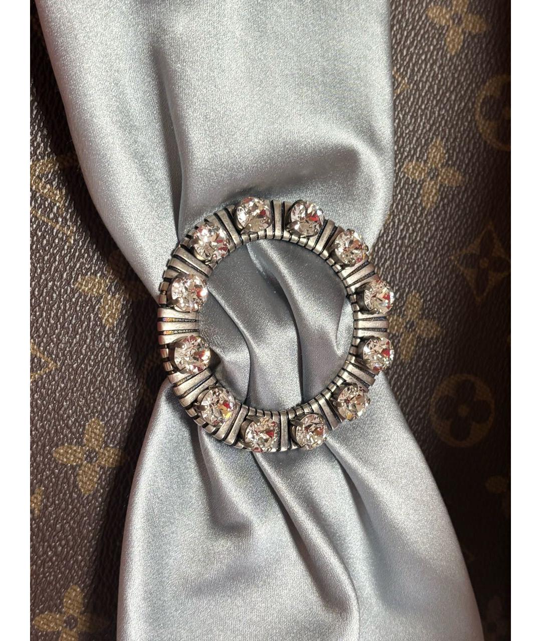 MIU MIU Серая повязка, фото 3