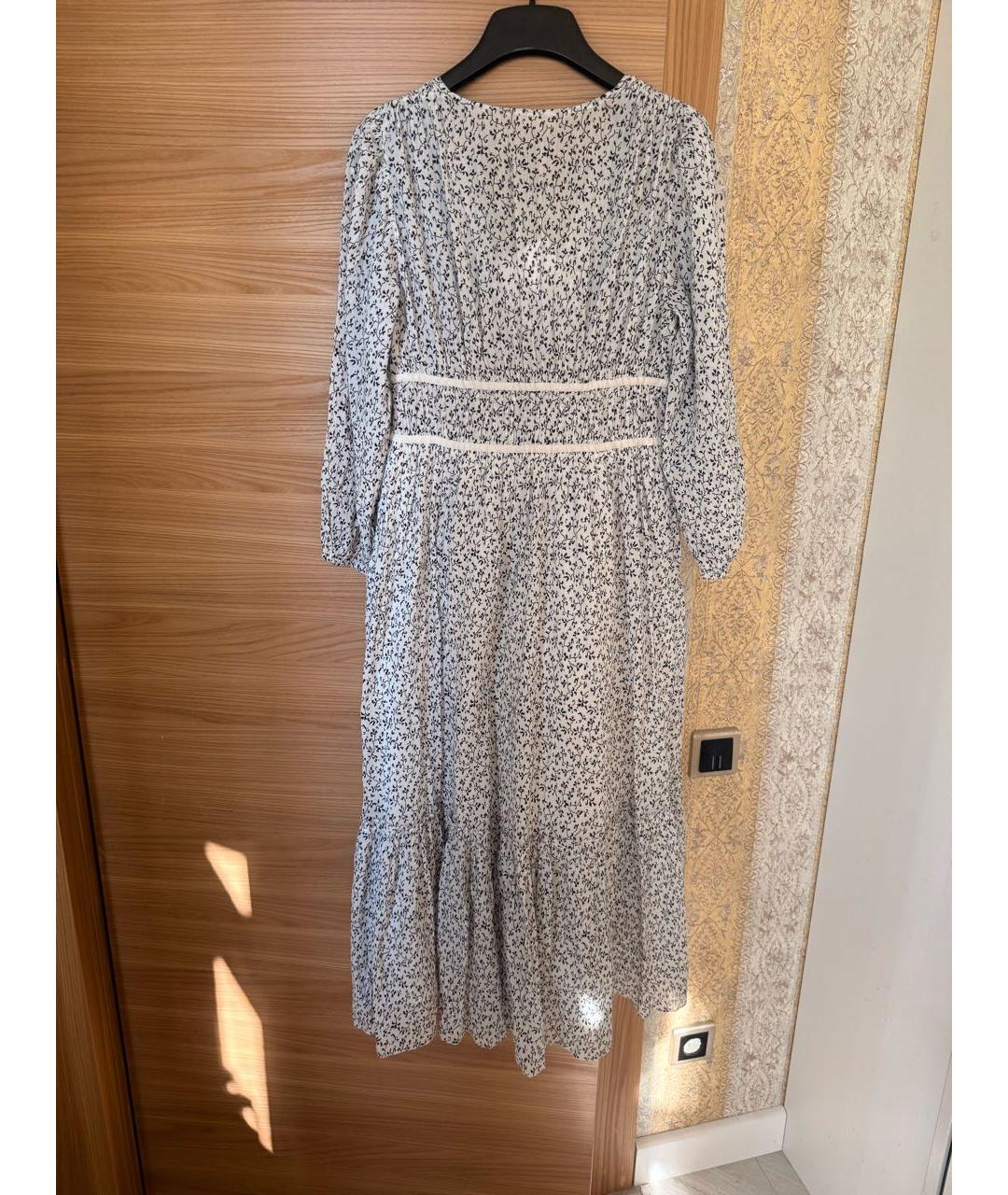 ULLA JOHNSON Мульти хлопковое повседневное платье, фото 6