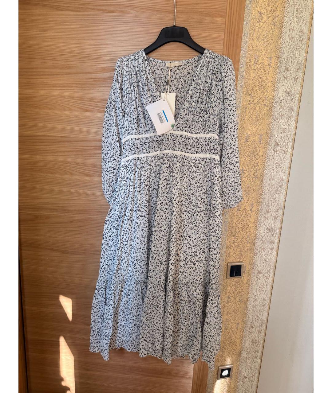 ULLA JOHNSON Мульти хлопковое повседневное платье, фото 2