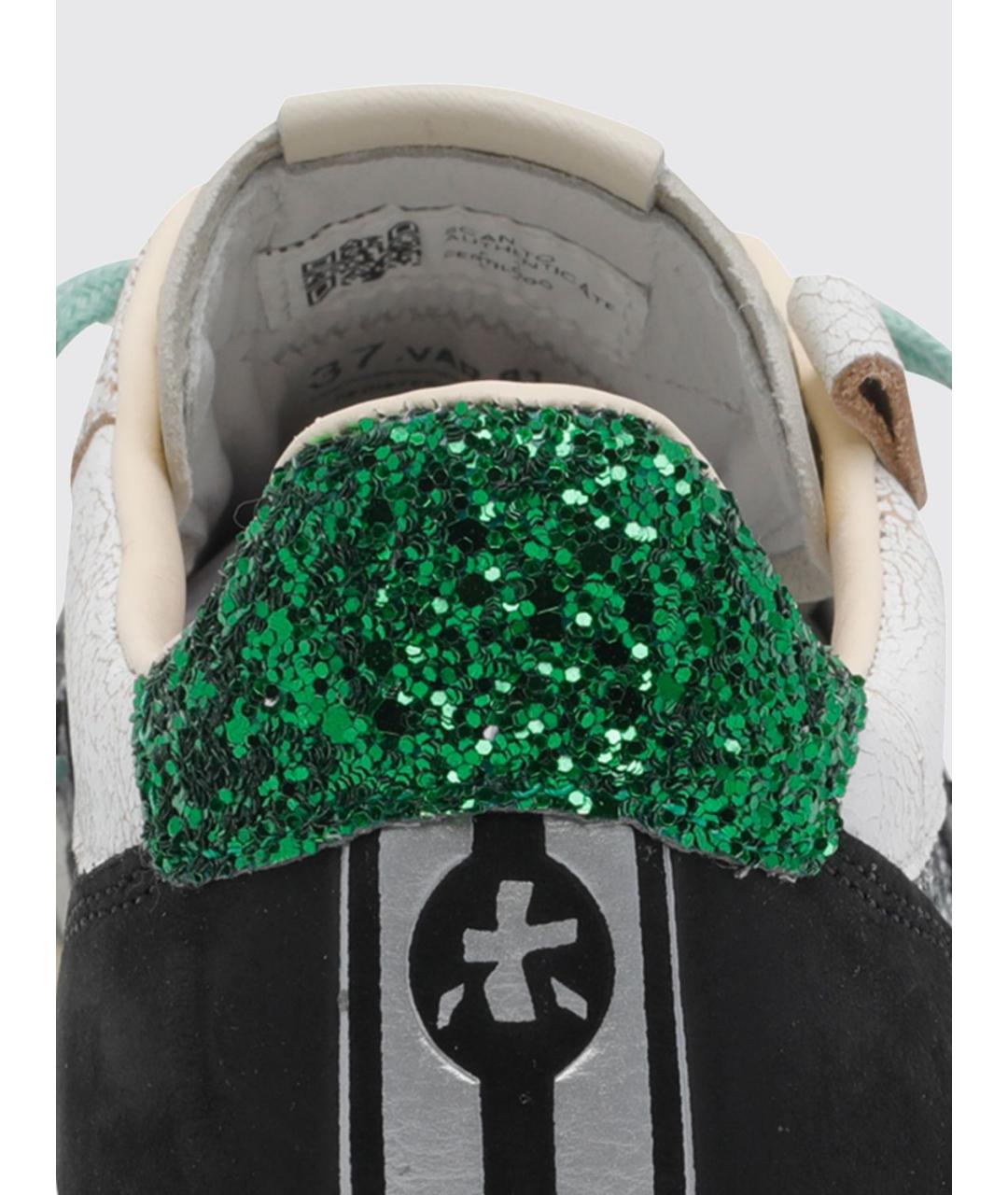 PREMIATA Серебряные кеды, фото 4