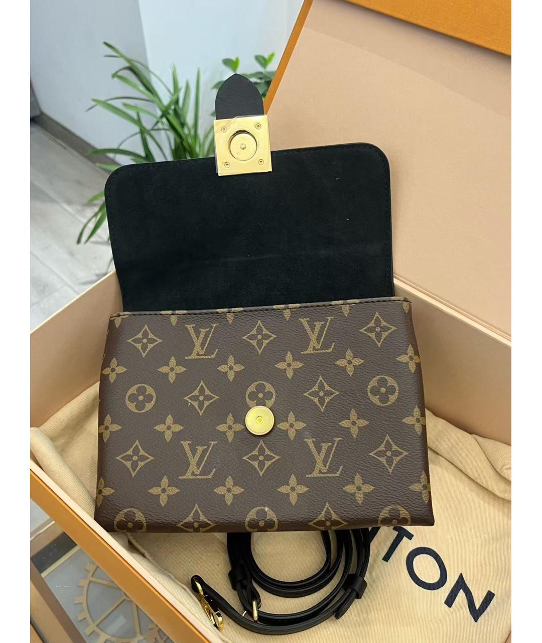 LOUIS VUITTON Коричневая сумка через плечо, фото 6