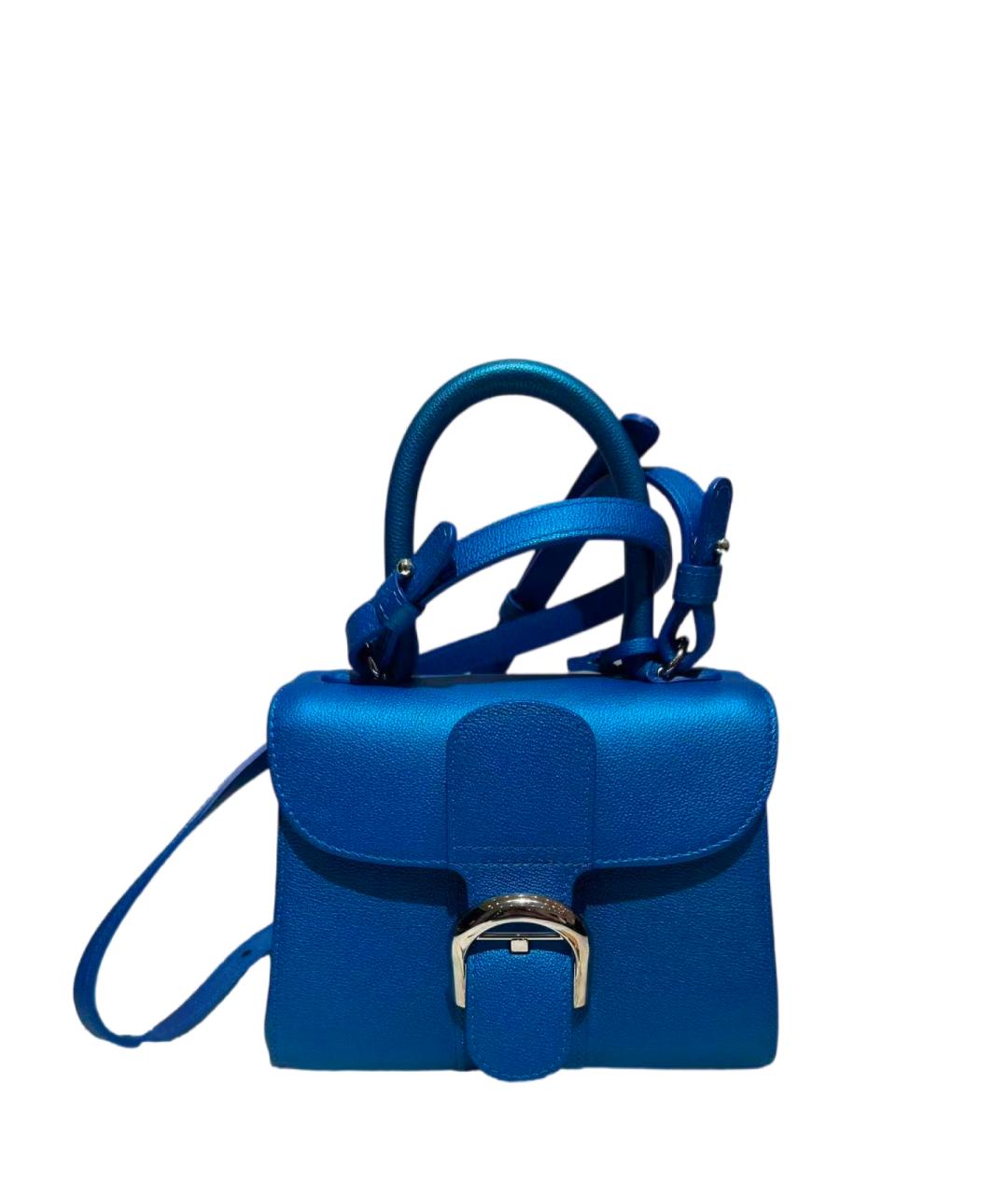 DELVAUX Синяя сумка через плечо, фото 8
