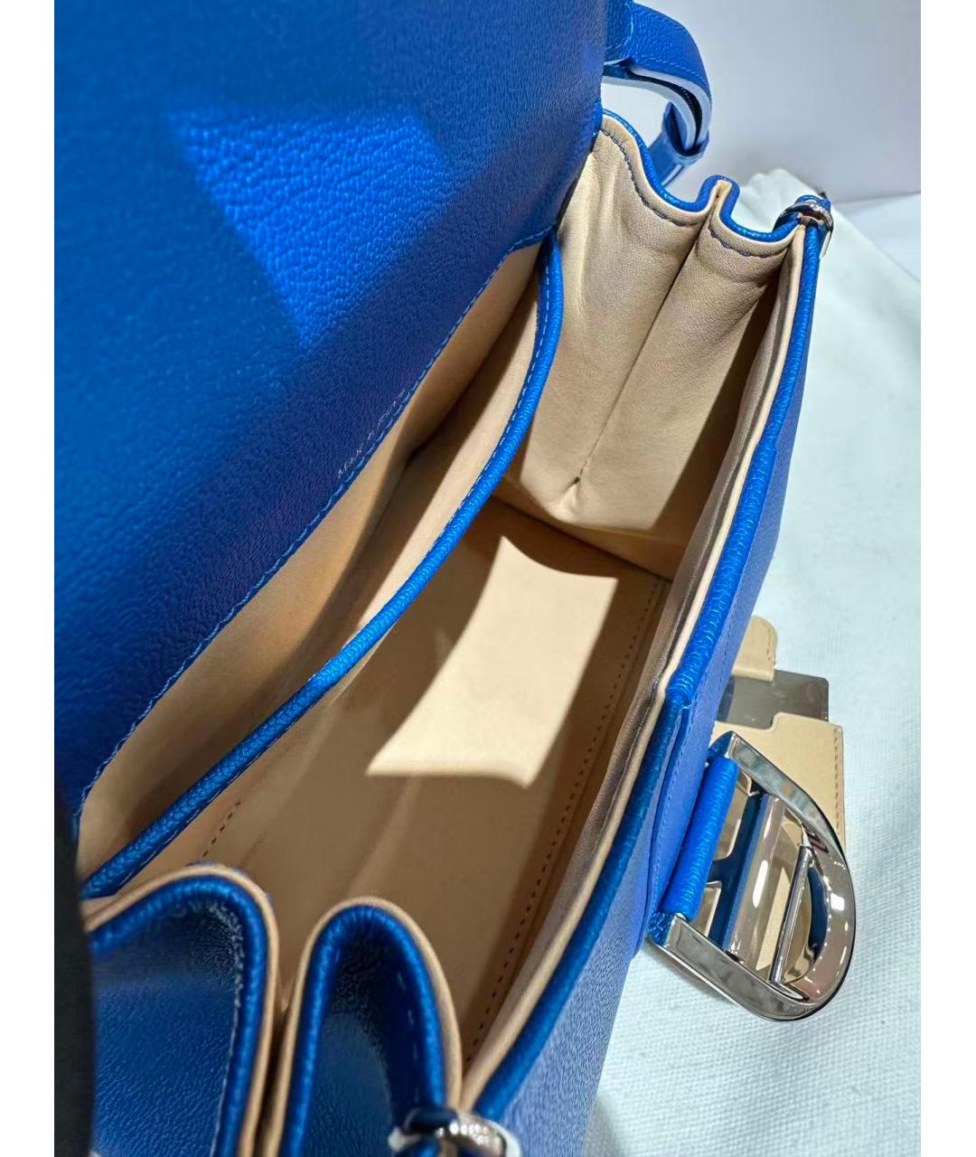 DELVAUX Синяя сумка через плечо, фото 7