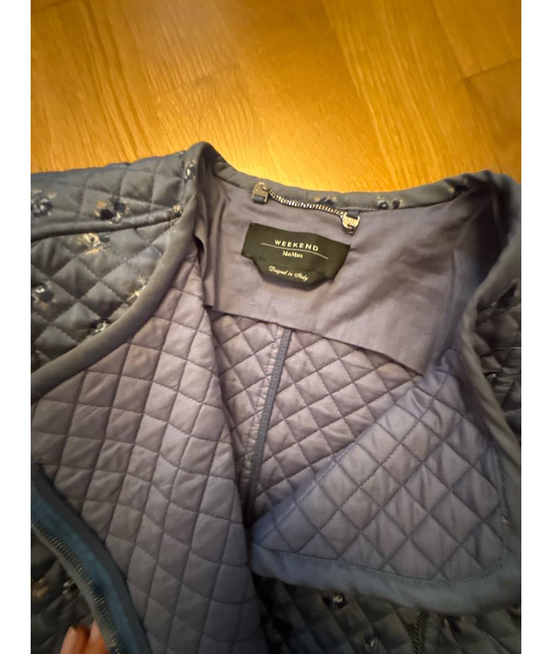 WEEKEND MAX MARA Голубая куртка, фото 3