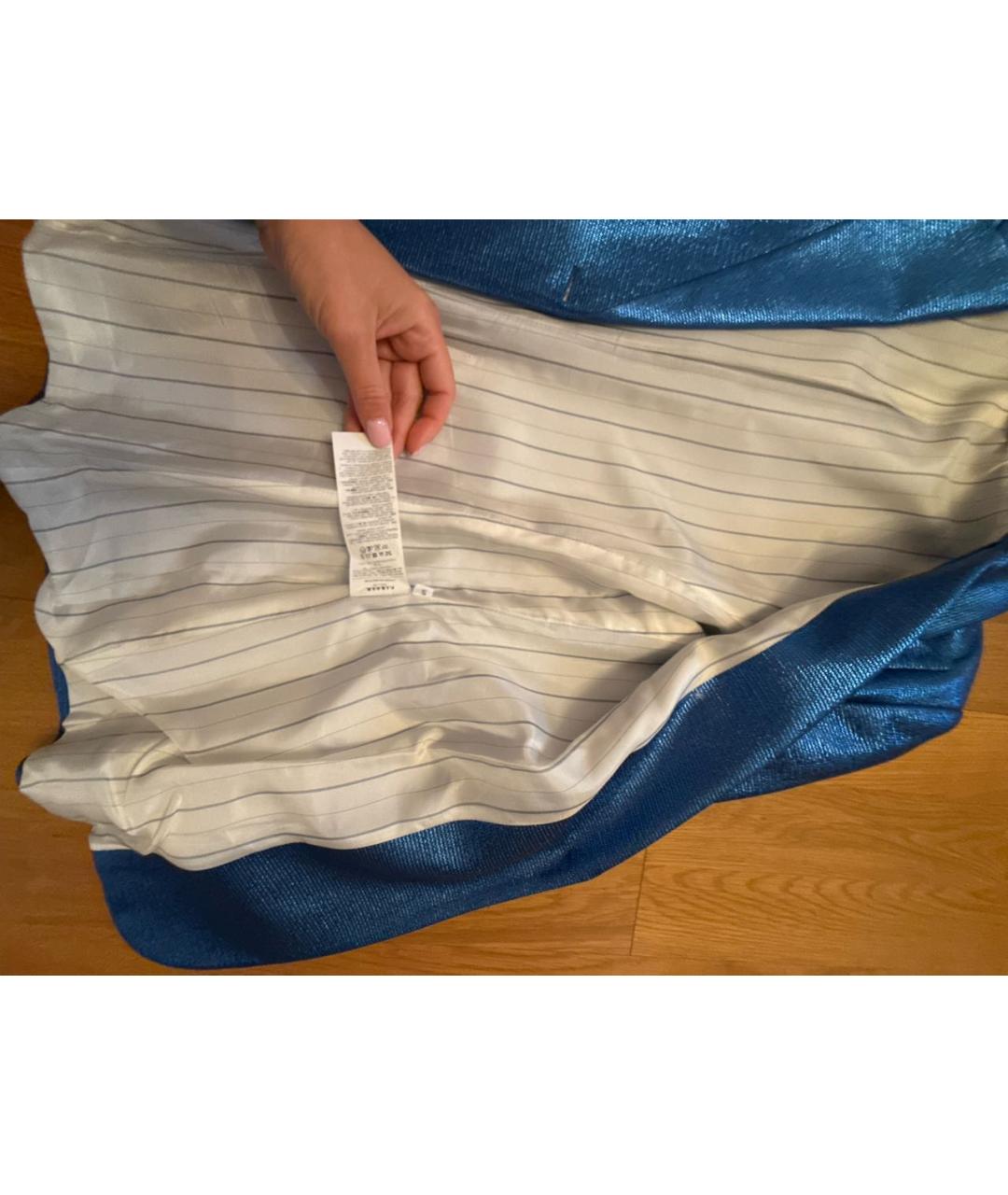 P.A.R.O.S.H. Синий жакет/пиджак, фото 3