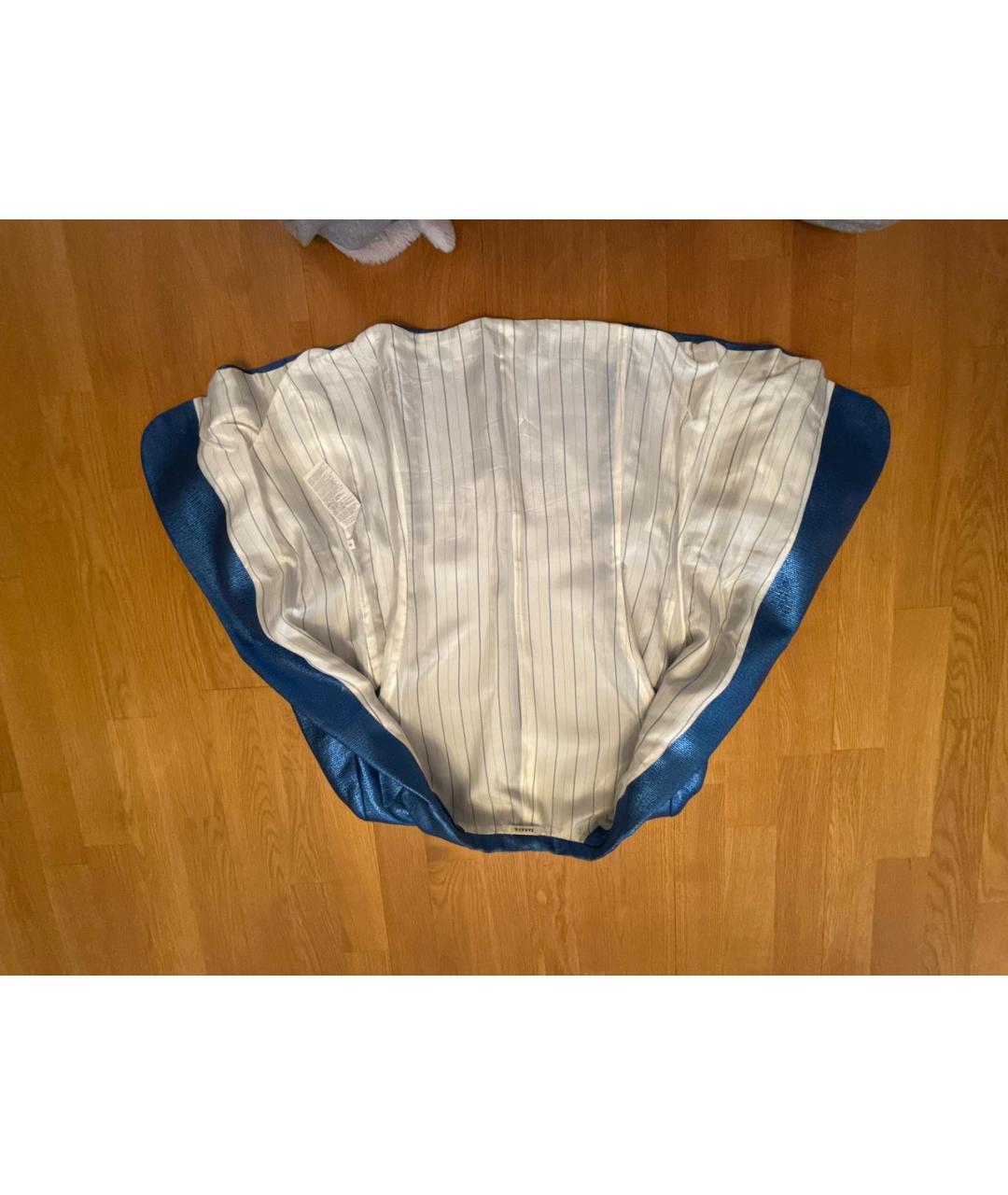 P.A.R.O.S.H. Синий жакет/пиджак, фото 4