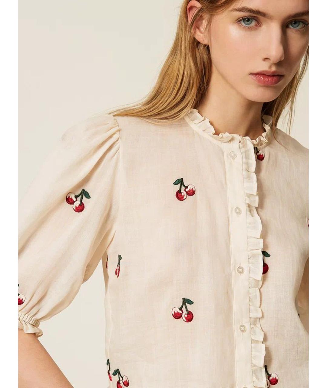 TWIN-SET Мульти рубашка, фото 6