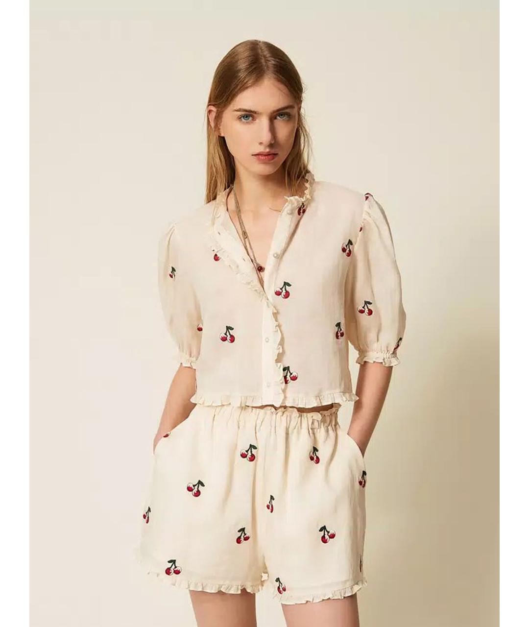 TWIN-SET Мульти рубашка, фото 3