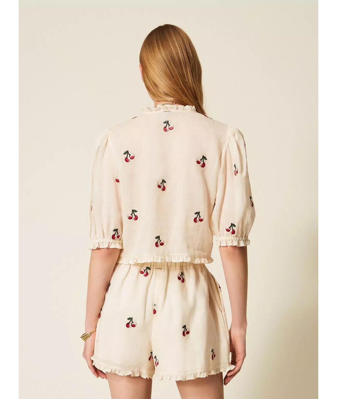 TWIN-SET Мульти рубашка, фото 5