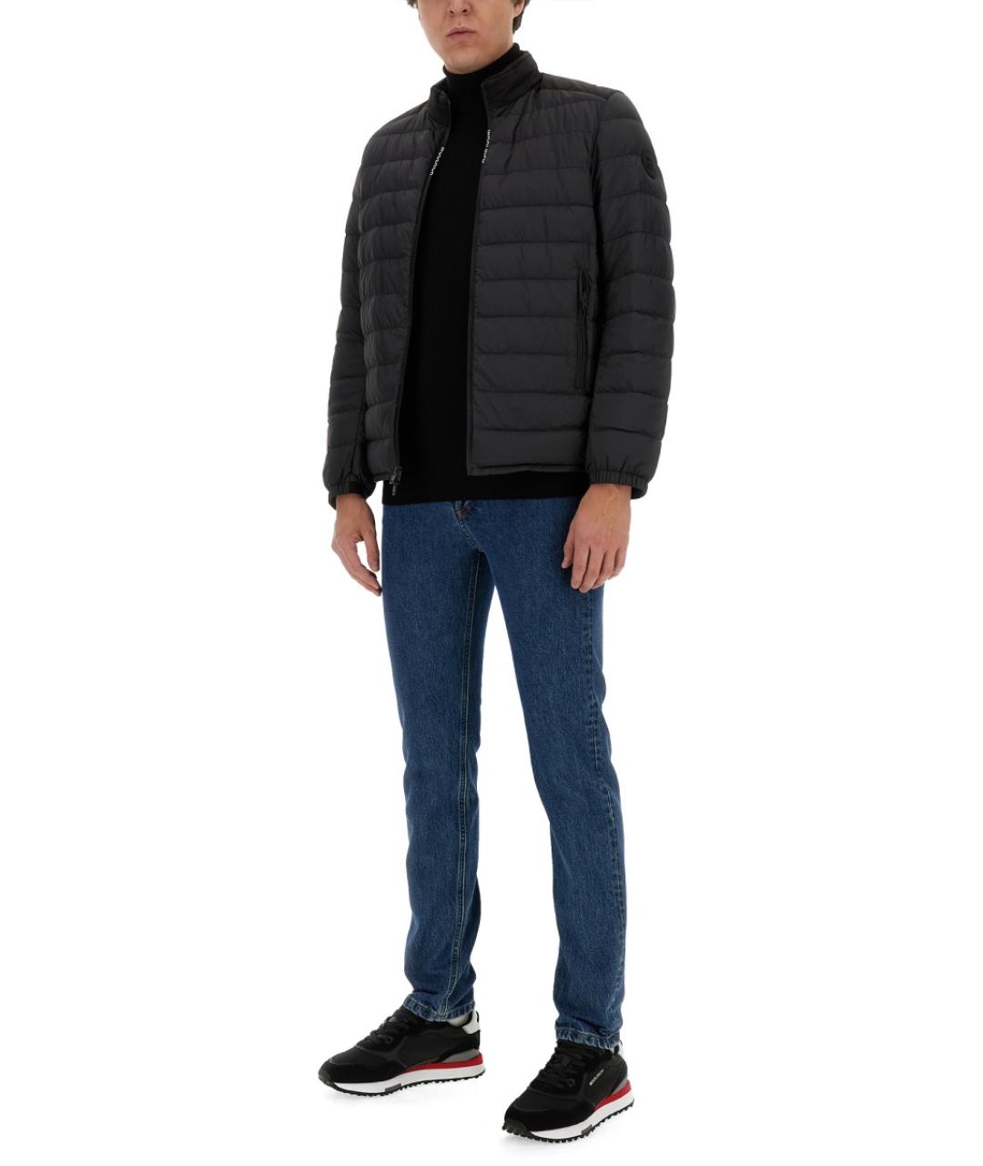 WOOLRICH Черная полиэстеровая куртка, фото 2