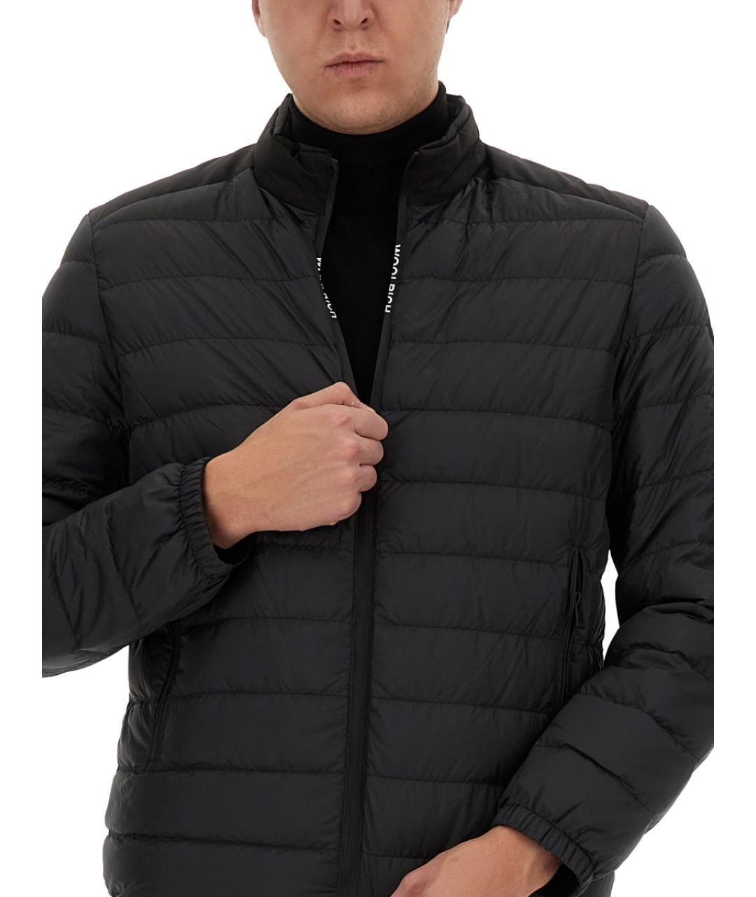 WOOLRICH Черная полиэстеровая куртка, фото 4