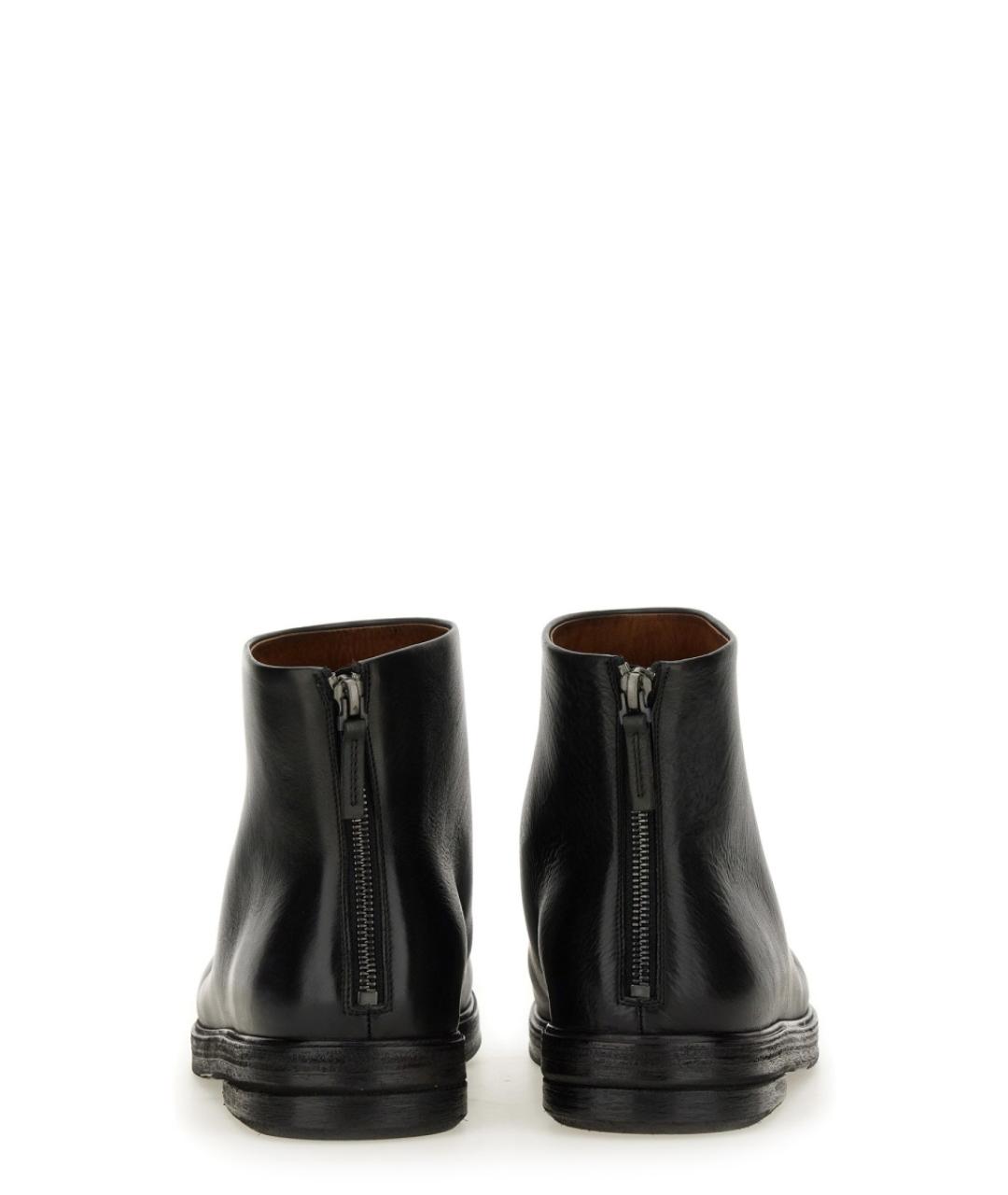 MARSELL Черные кожаные высокие ботинки, фото 3