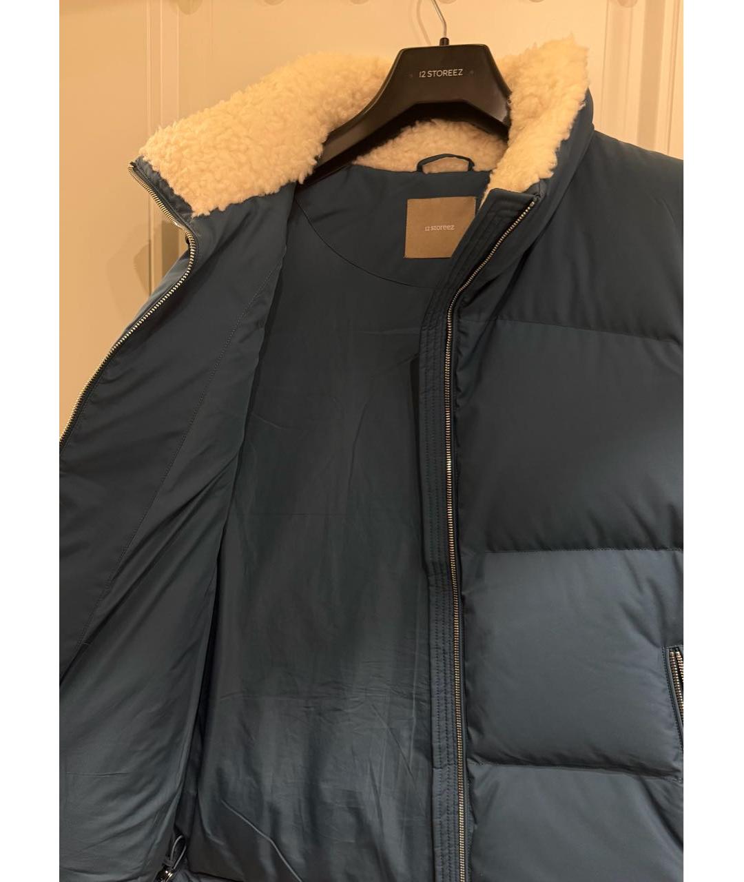 12 STOREEZ Синий полиэстеровый жилет, фото 3