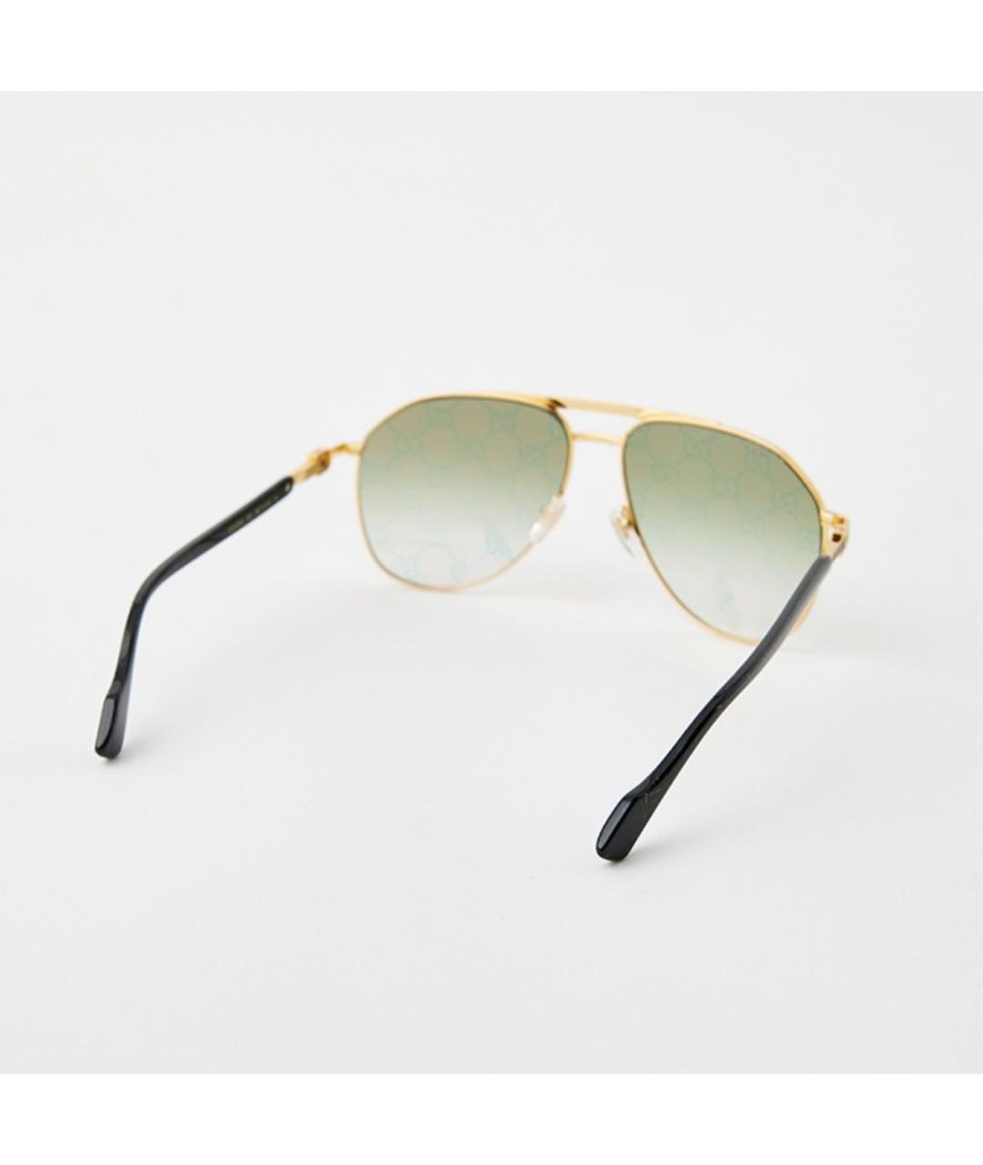 GUCCI Мульти металлические солнцезащитные очки, фото 3