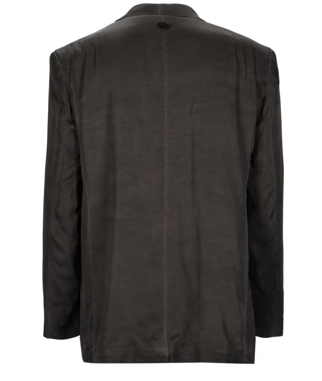 DIESEL Серый вискозный пиджак, фото 2