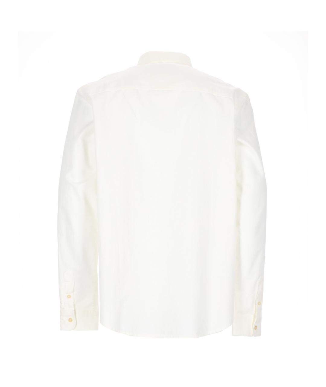 A.P.C. Белая хлопковая кэжуал рубашка, фото 2