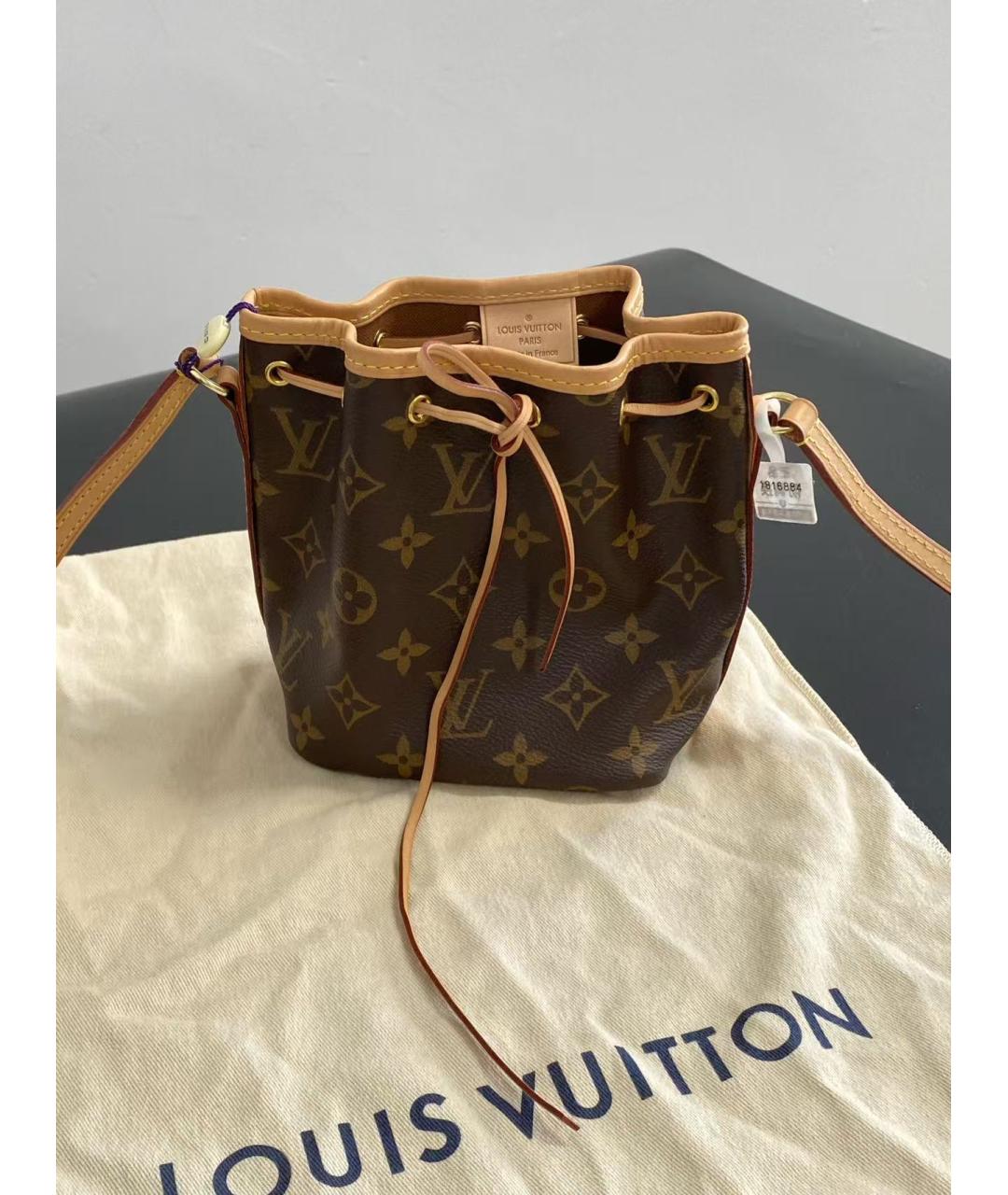LOUIS VUITTON Коричневая сумка через плечо, фото 2